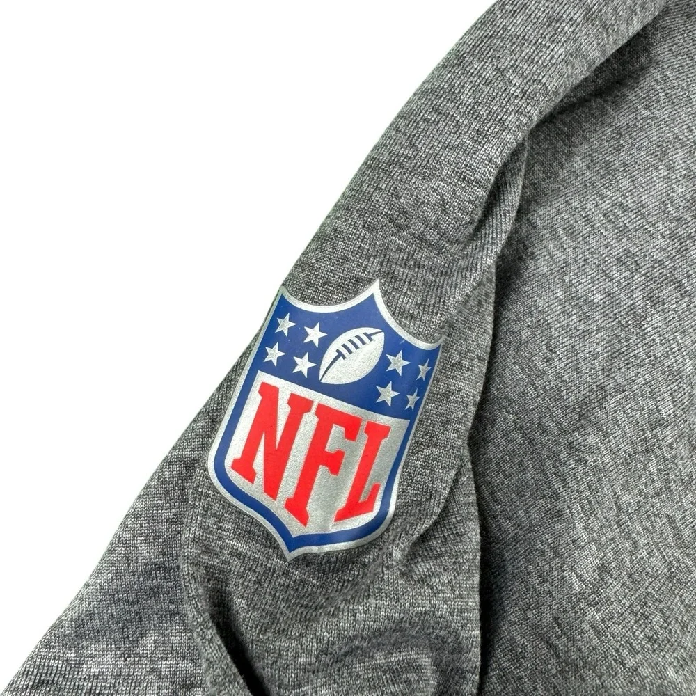 Nike X Miami Dolphins Gray Player Issued #67 L/S Performance Mens Shirt Size 3XL